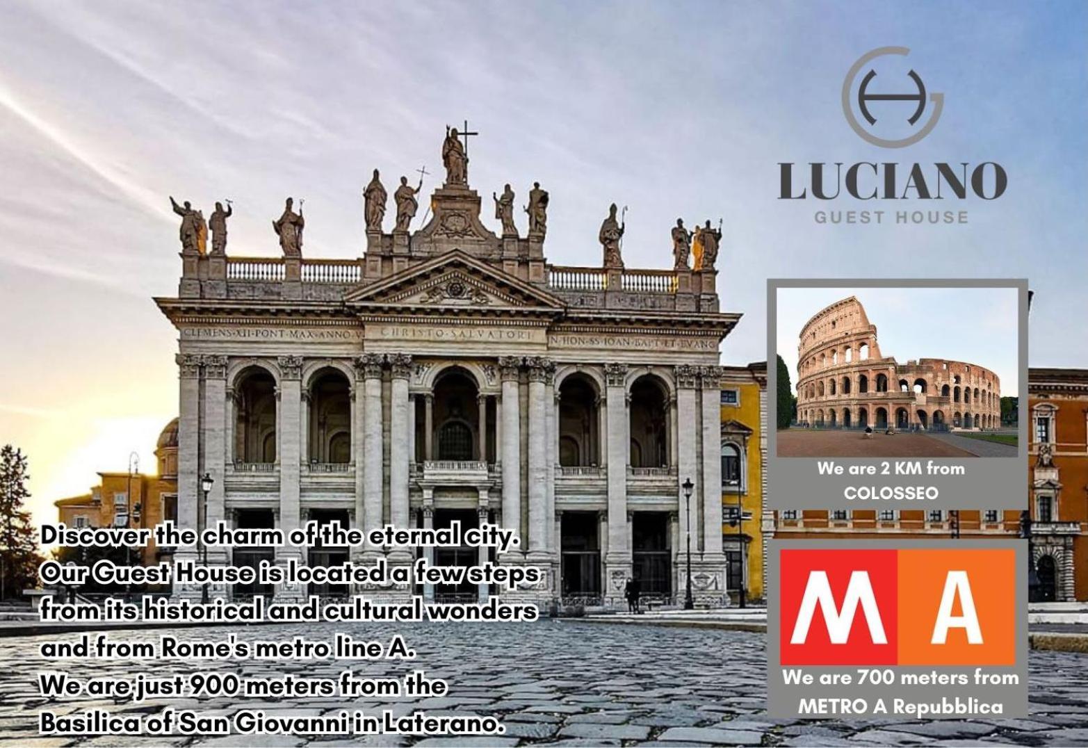 Re Di Roma Guest House 2 Экстерьер фото